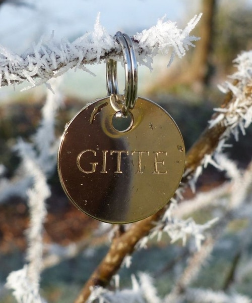 Medalha de metal para cão forma redonda personalizada