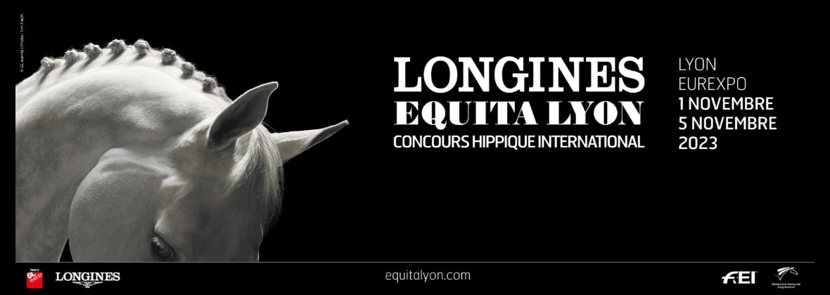 Bannière salon Longines équitation